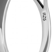 Tree of Life Plain Silver Ring - rp869